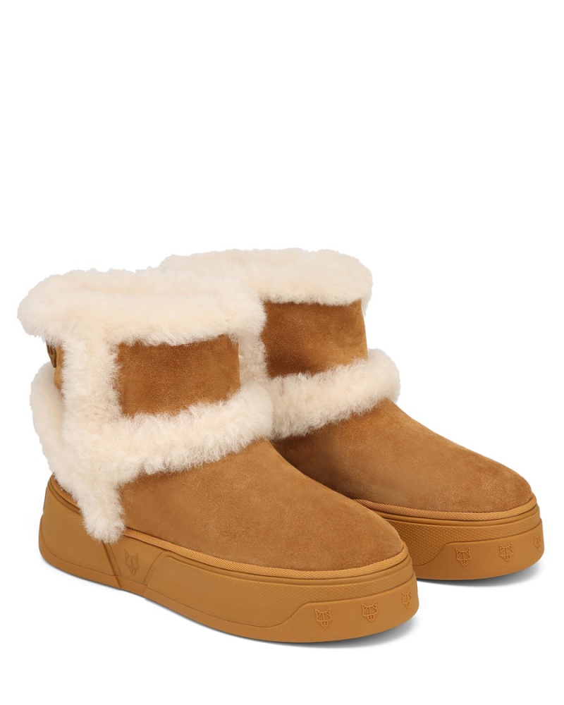 Cizme Barbati Naked Wolfe K-01 Shearling Maro | HIQ3221EP