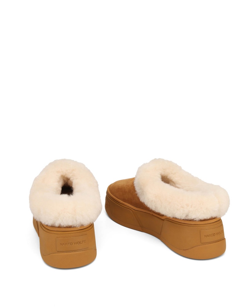 Cizme Barbati Naked Wolfe K-02 Shearling Maro | JXM322XW