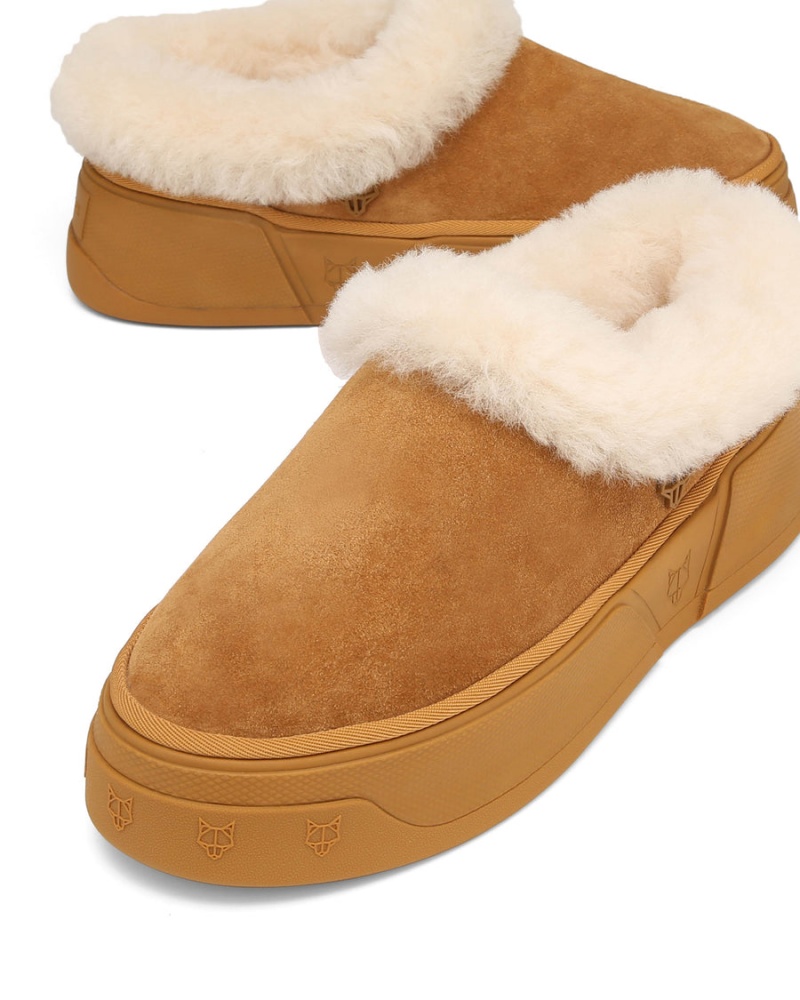 Cizme Barbati Naked Wolfe K-02 Shearling Maro | JXM322XW